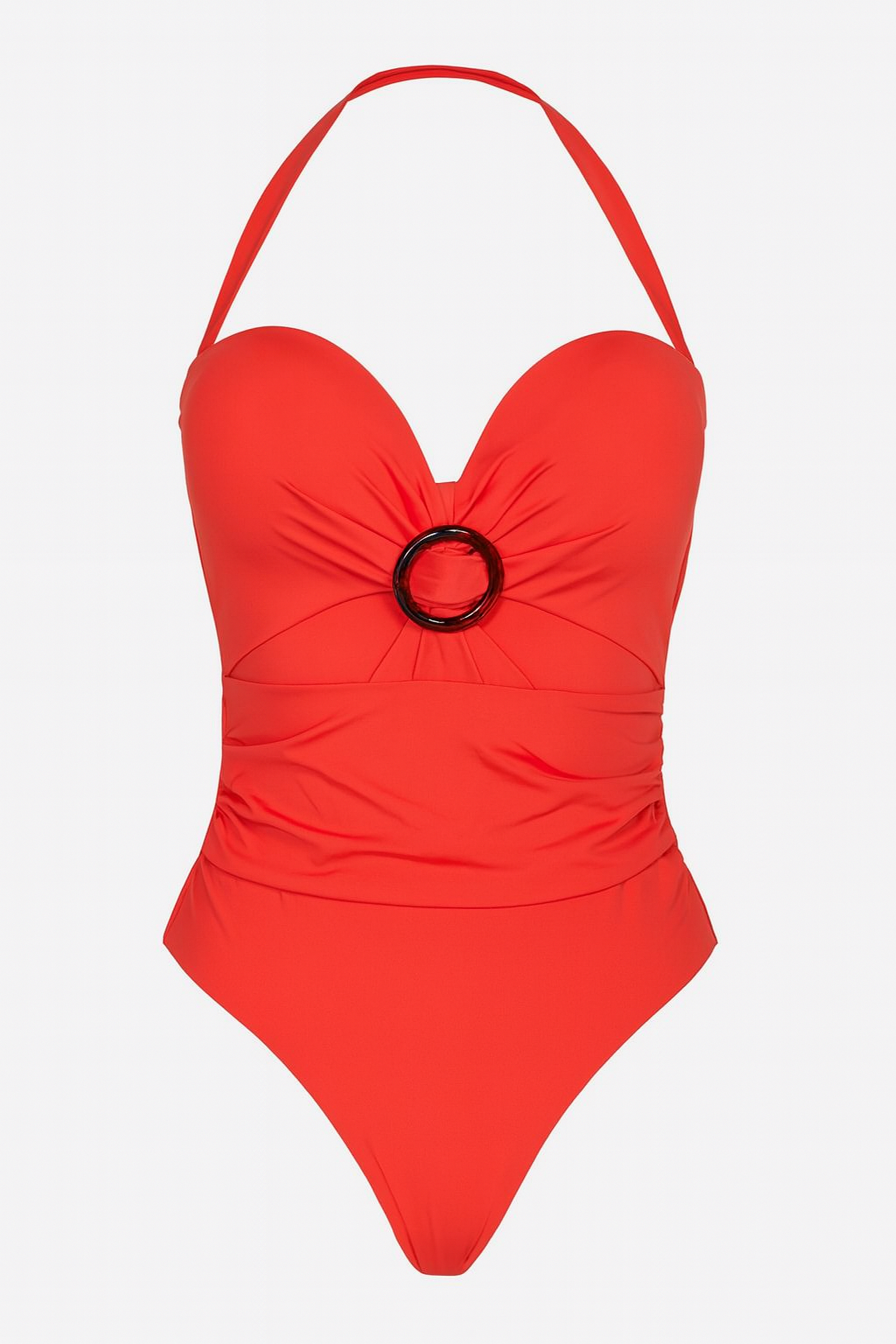Women’s Secret Red Ring Detail One-Piece Swimsuit