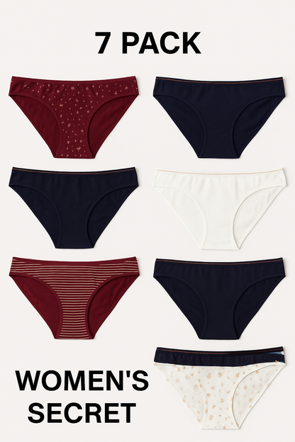 Women’s Secret Harry Potter 7-Pack Panty Set – Limited Edition