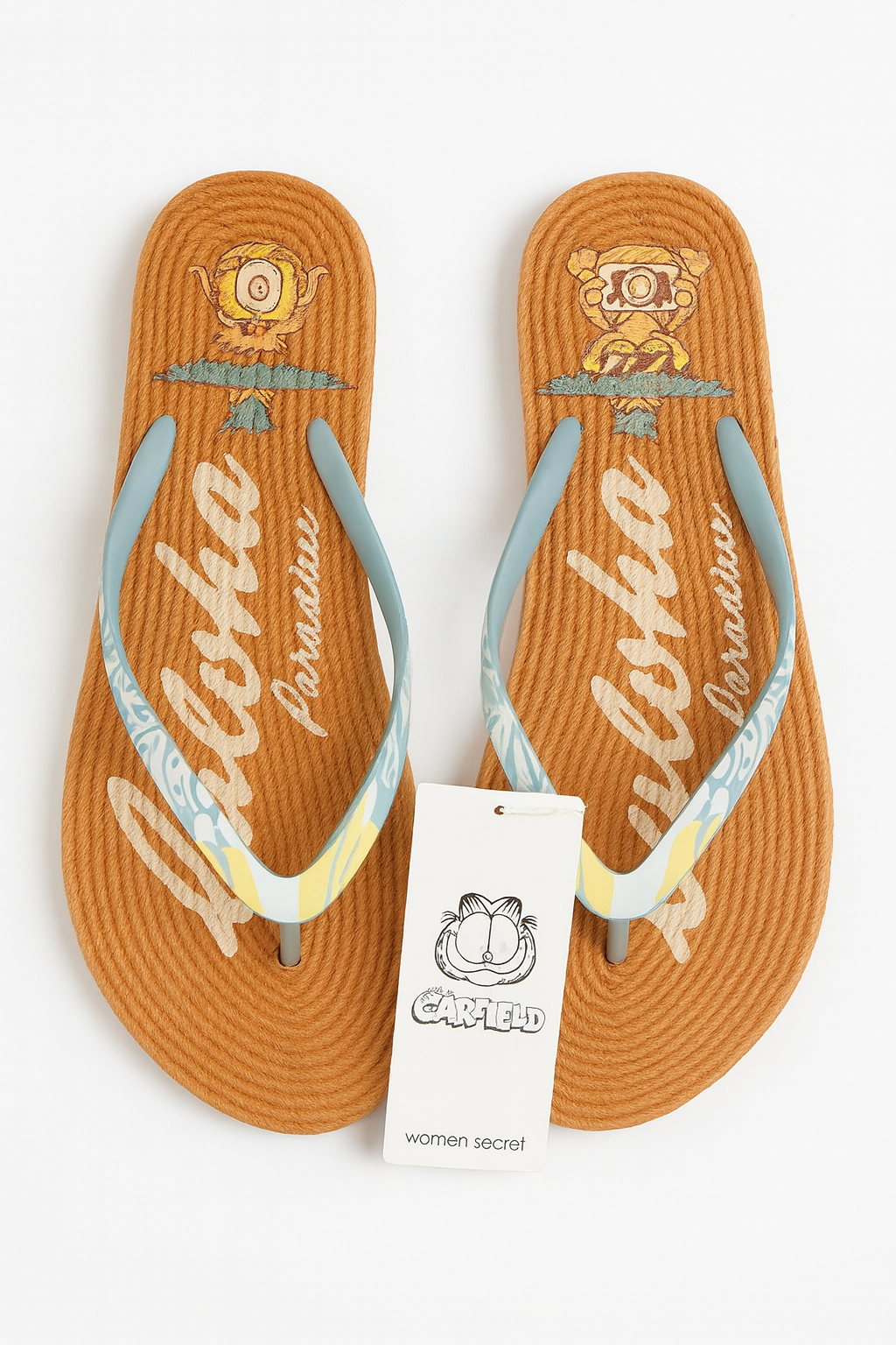 Women’s Secret Garfield Flip-Flop Slippers